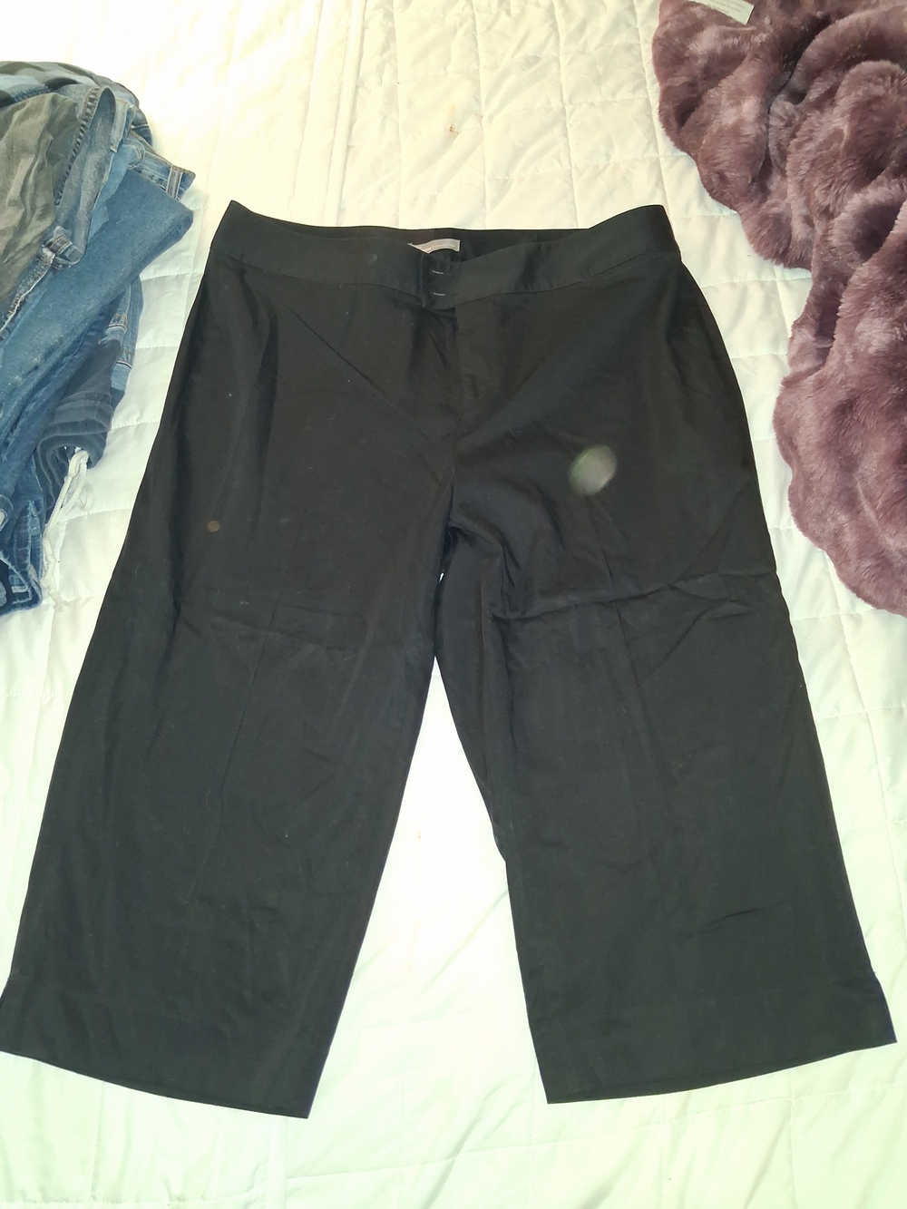 Dockers Men's Black Cropped Dress Pants